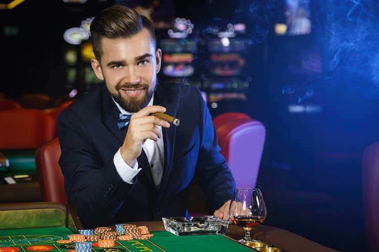 Antarmuka aplikasi gospin menampilkan menu utama dengan pilihan pertandingan, kasino langsung, dan slot games